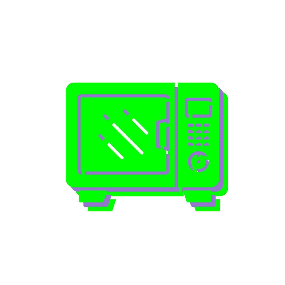 Microwave Vector Icon