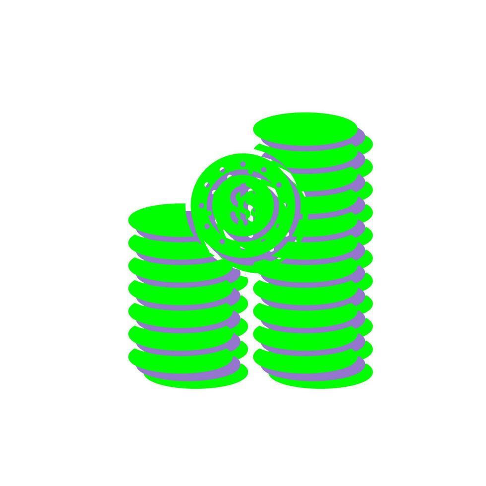 Coins Vector Icon