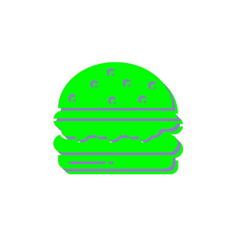 Burger Vector Icon