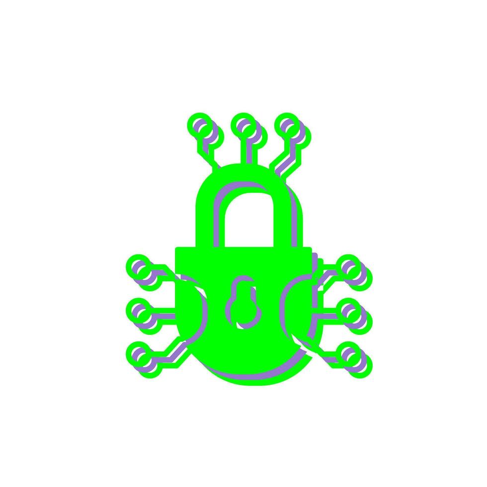 Cyber Defense Vector Icon