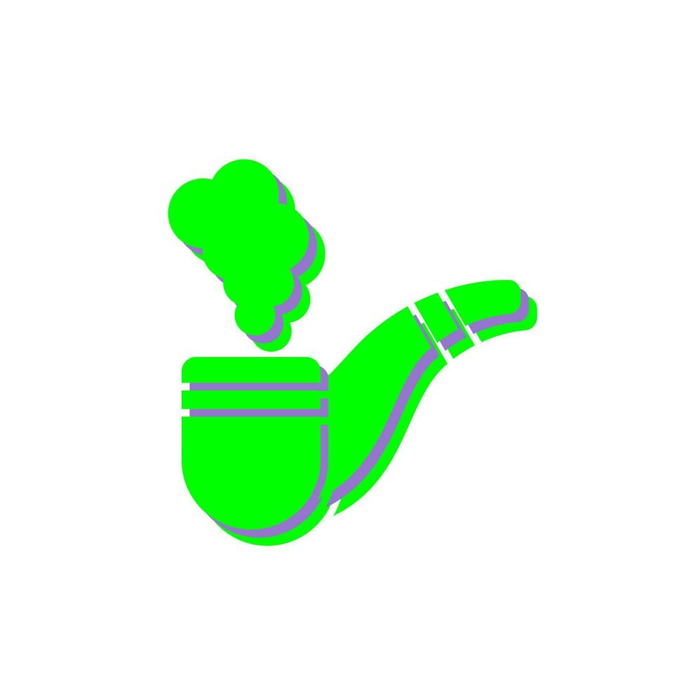 Smoke Pipe Vector Icon