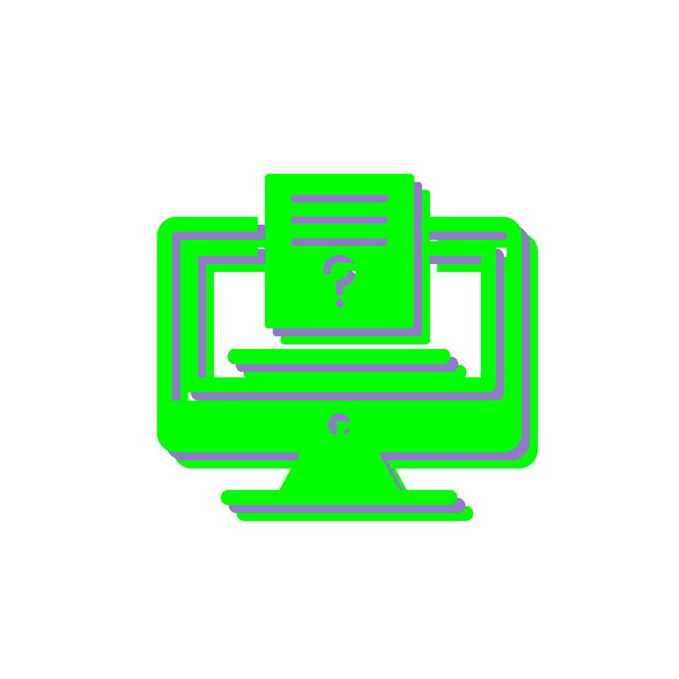 Quiz Vector Icon