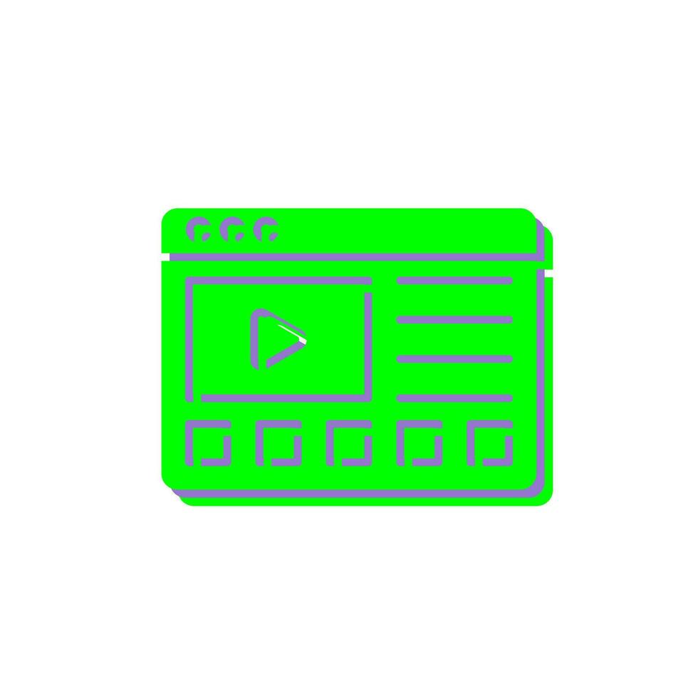 Online Tutorials Vector Icon