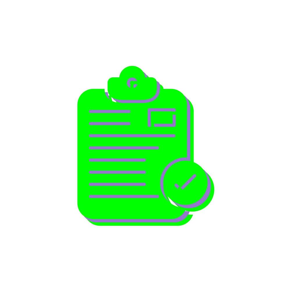 Secure Notepad Vector Icon