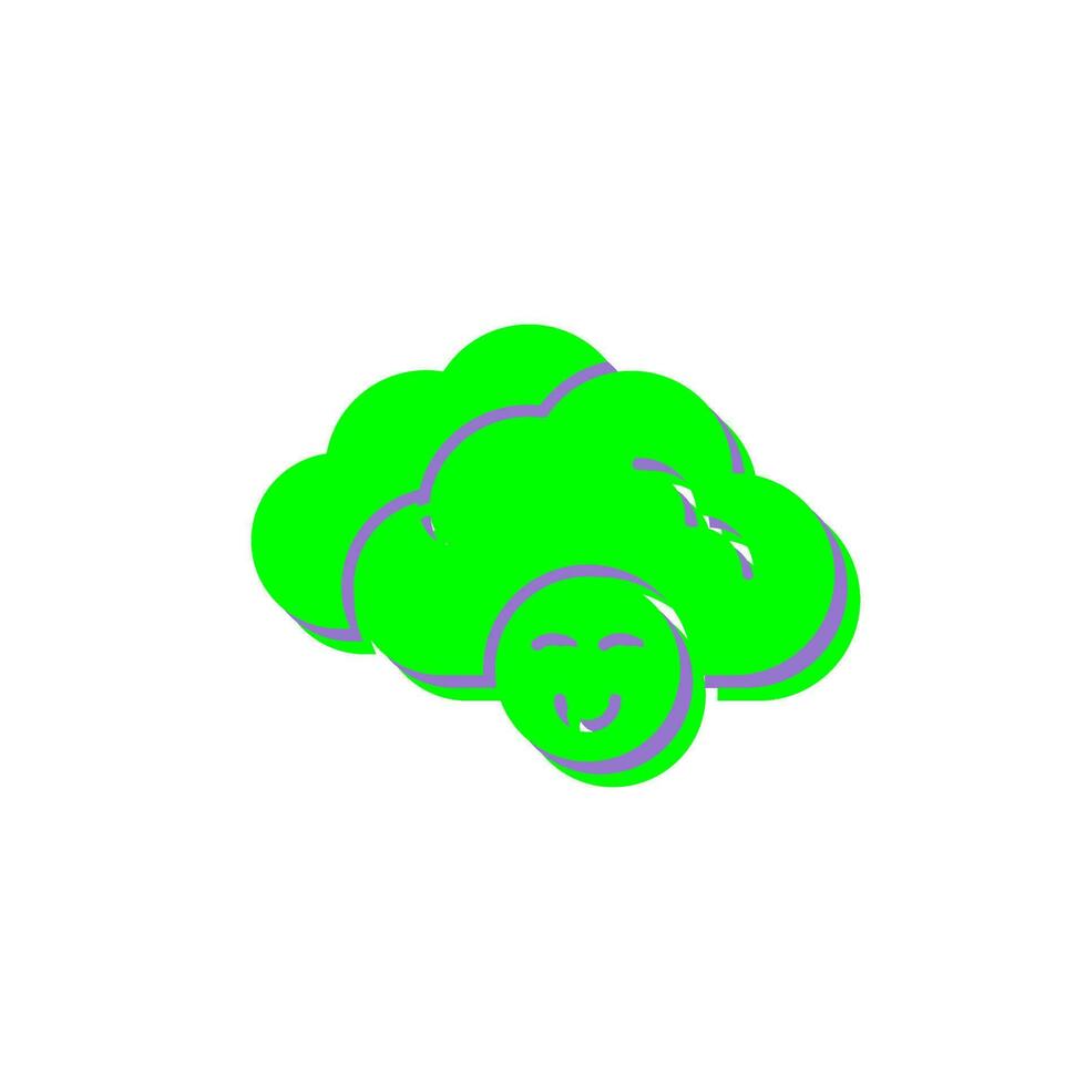 Cloudy Vector Icon