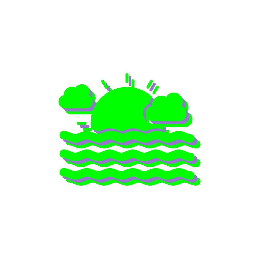 Sea Vector Icon