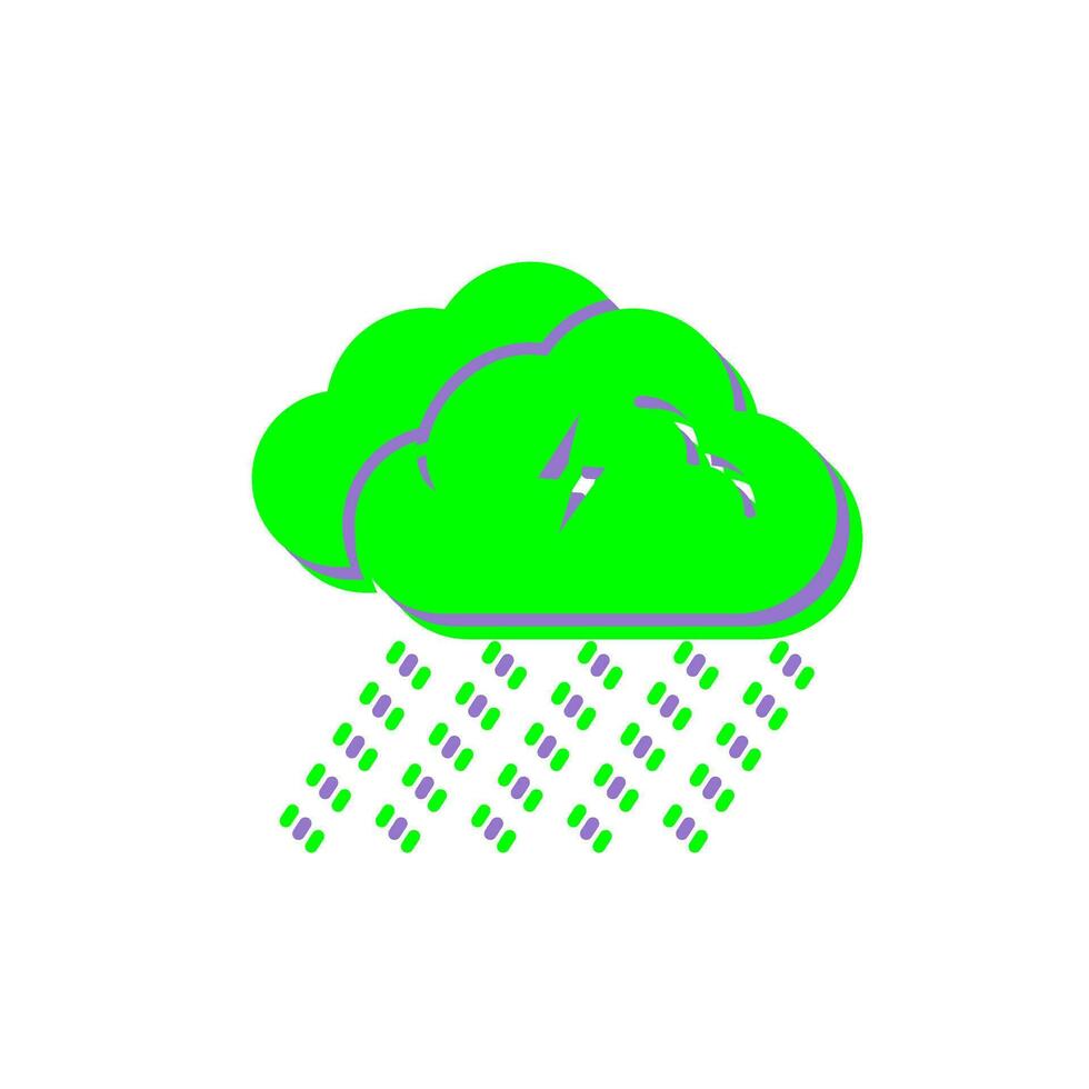 Rainy Day Vector Icon