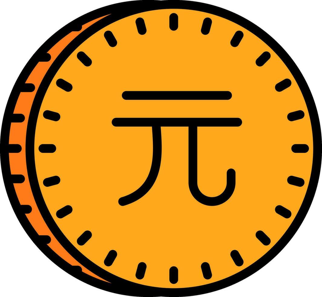 Renminbi Vector Icon Design
