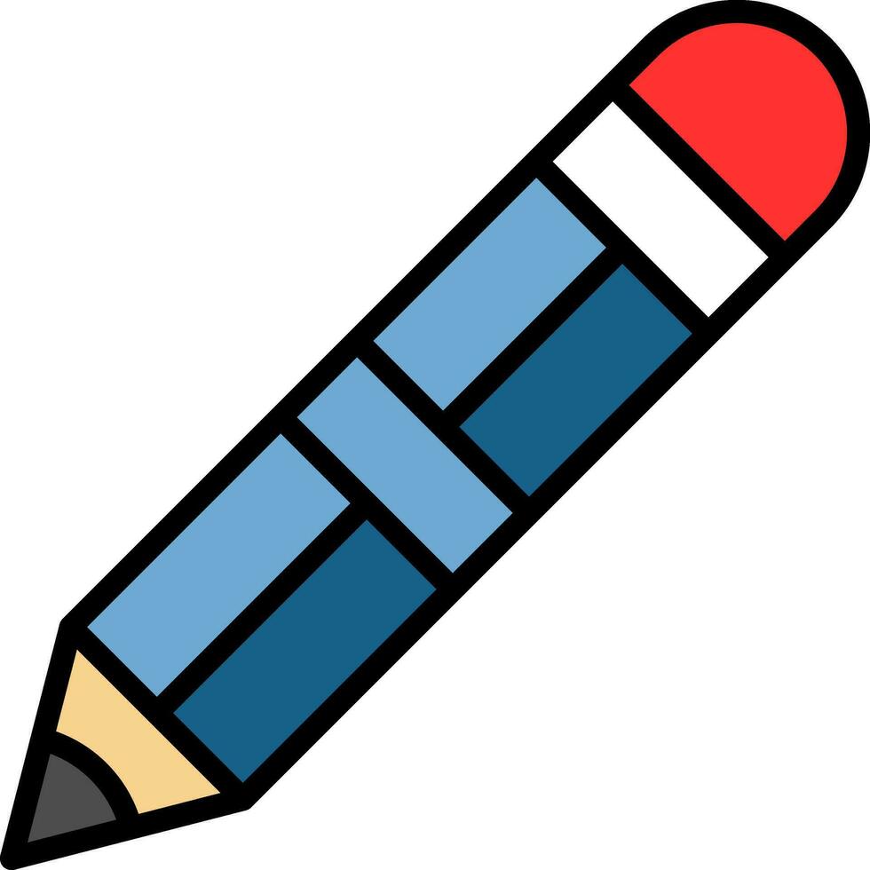 Pencil Vector Icon Design