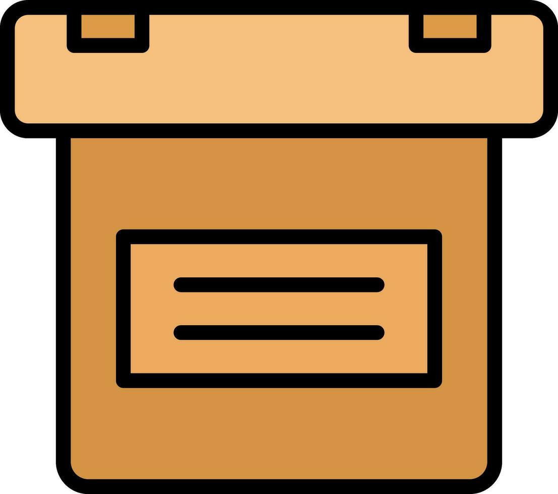 Box Vector Icon Design