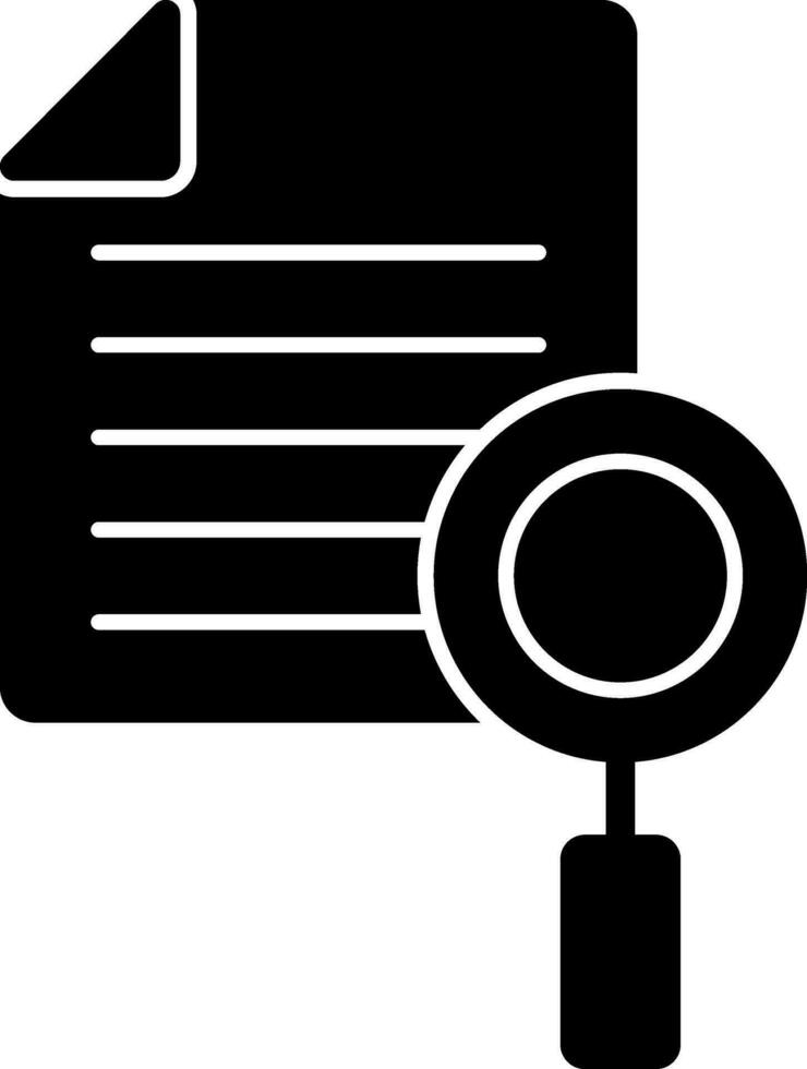Case Study Vector Icon Design