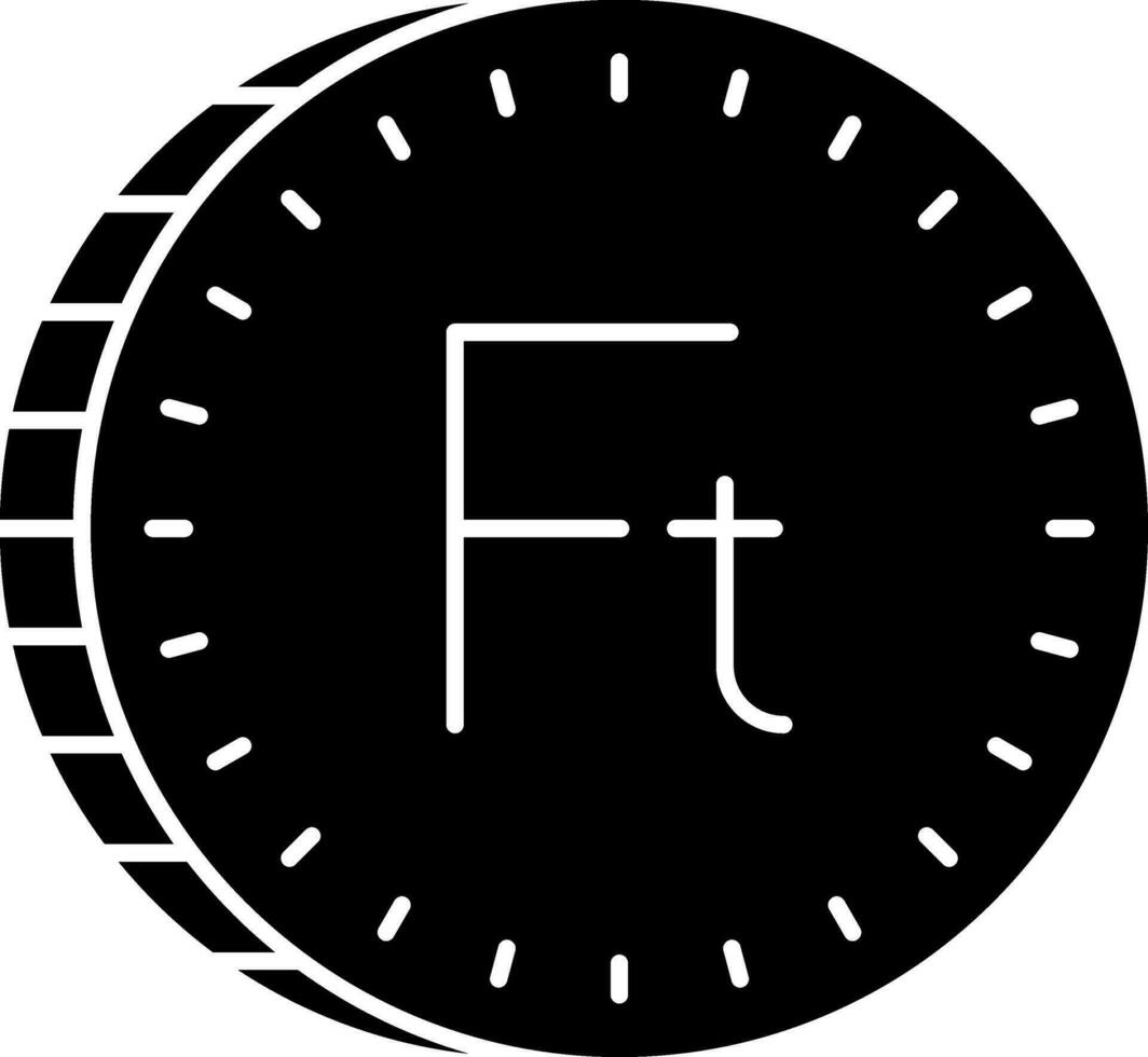 Forint Vector Icon Design