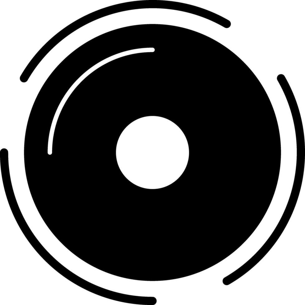 Frisbee Vector Icon Design
