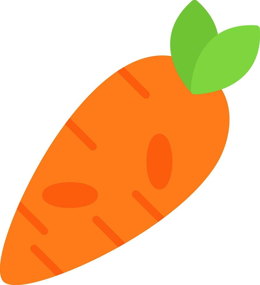 Carrot Vector Icon Design