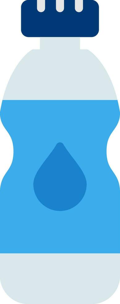 Water Bottle Vector Icon Design