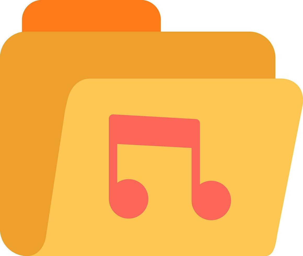 diseño de icono de vector de música