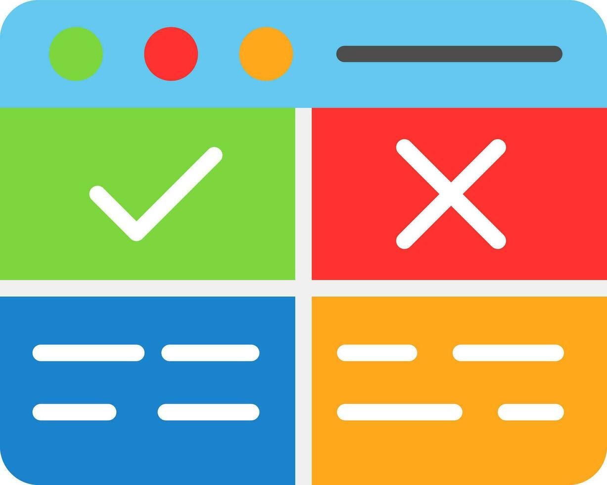 Browser Vector Icon Design