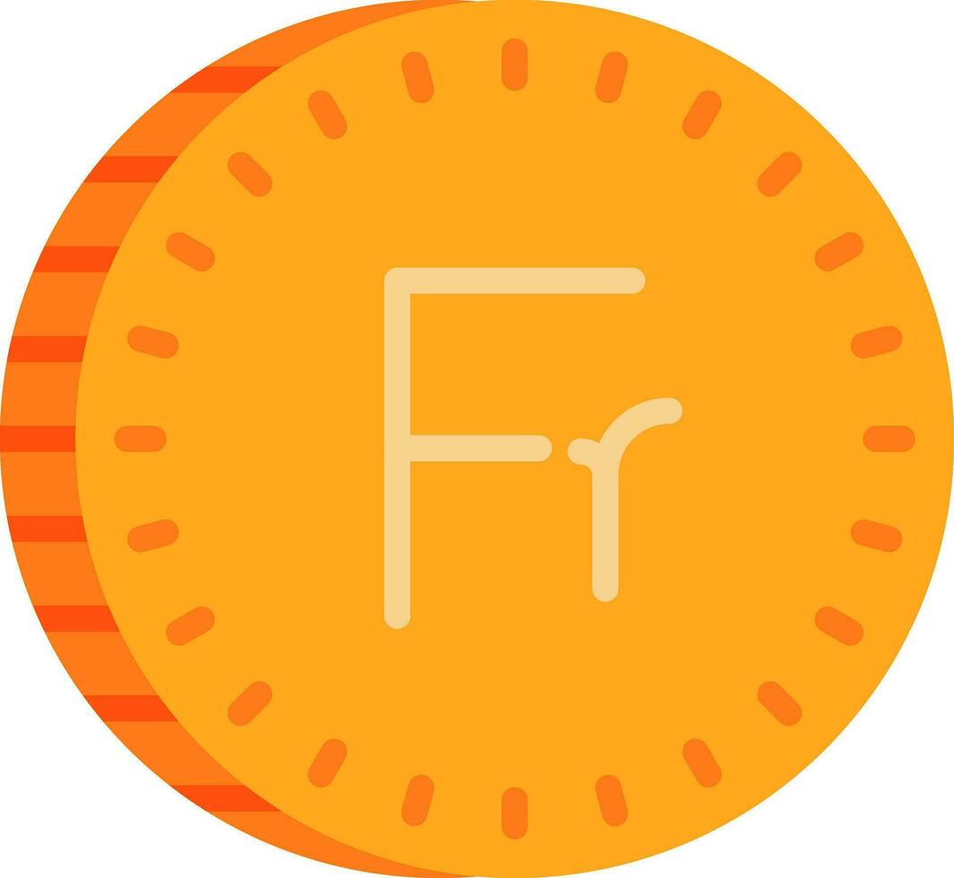 Franc Vector Icon Design