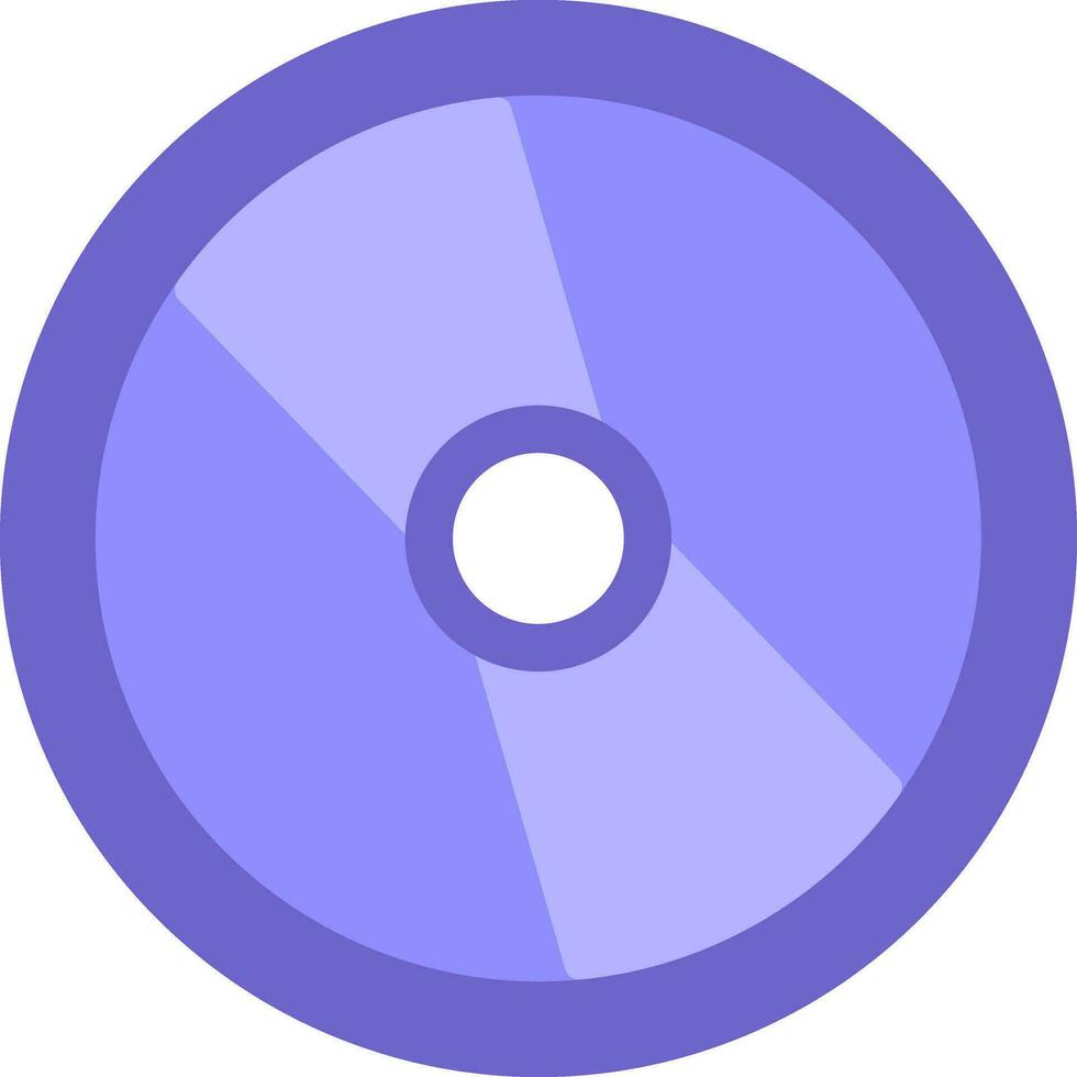 Compact Disk Vector Icon Design