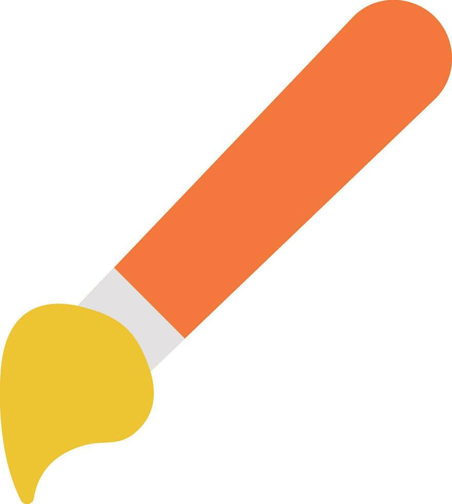 Paint Brush Vector Icon Design
