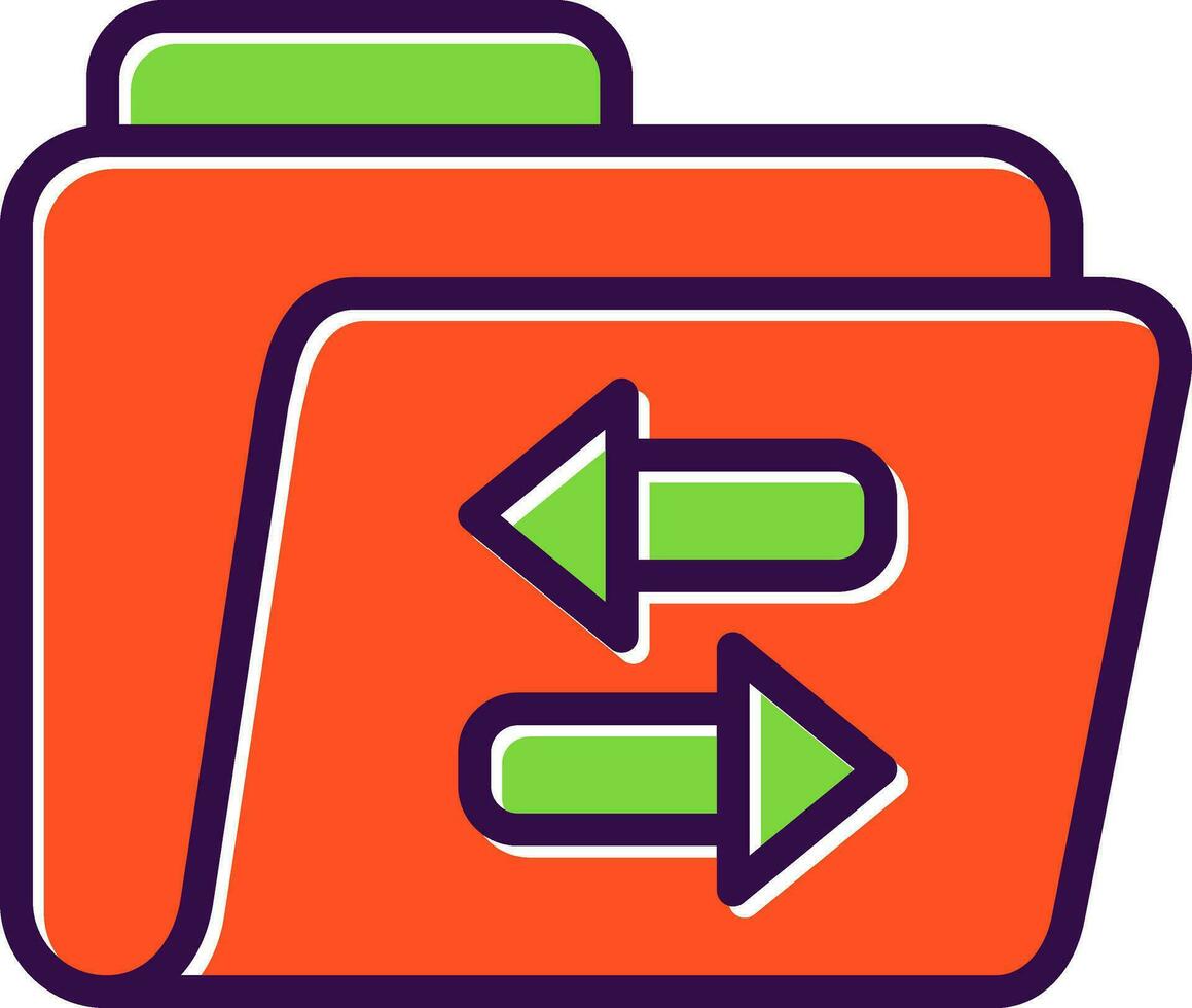 Exchange Vector Icon Design