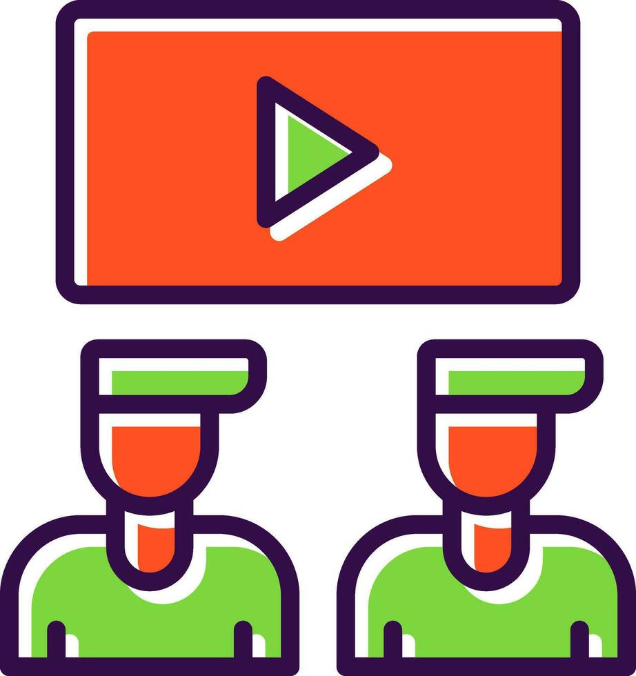 Audience Vector Icon Design