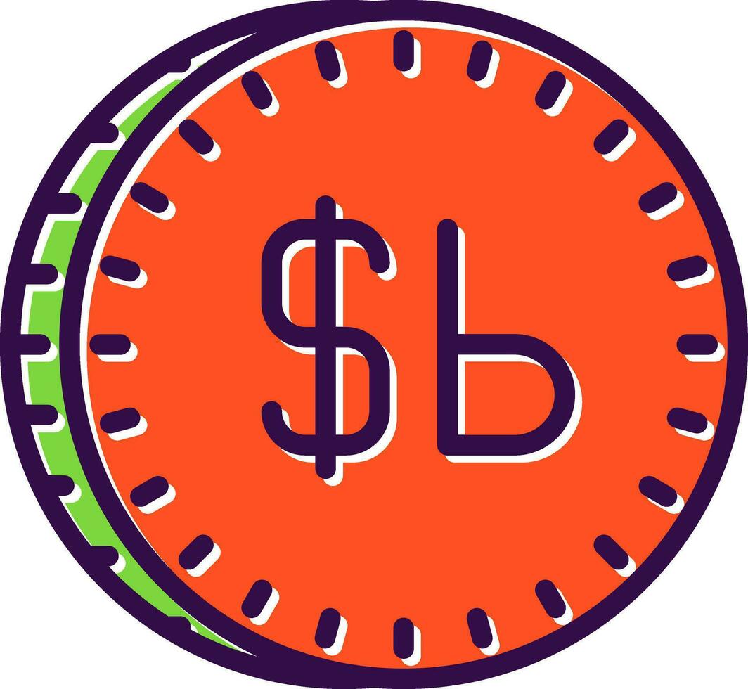 boliviano vector icono diseño
