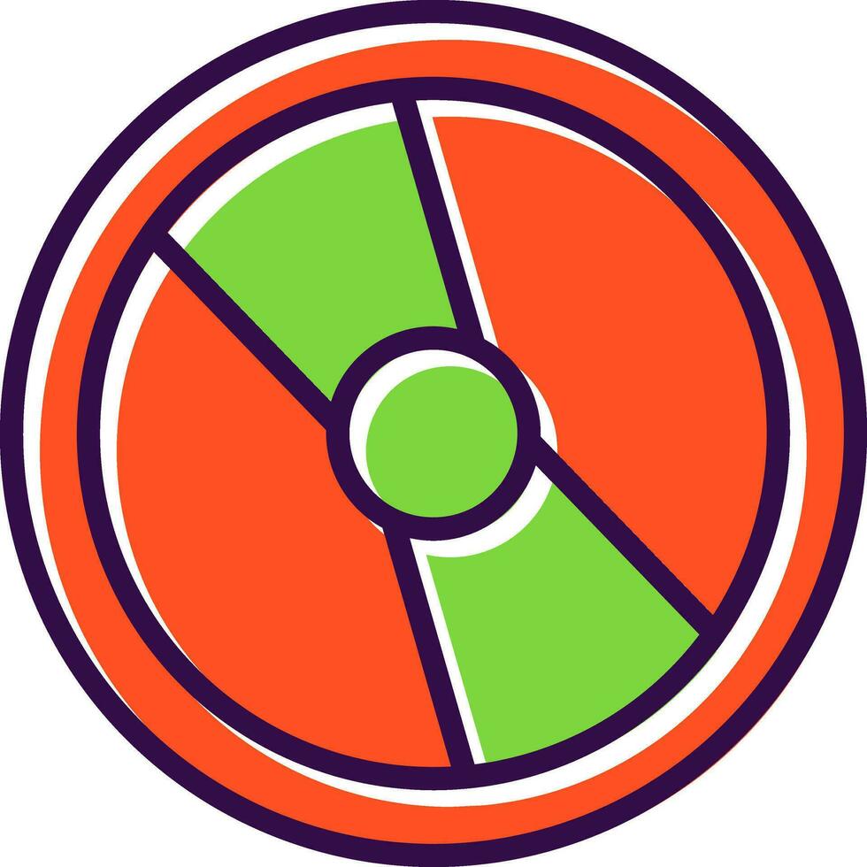Compact Disk Vector Icon Design