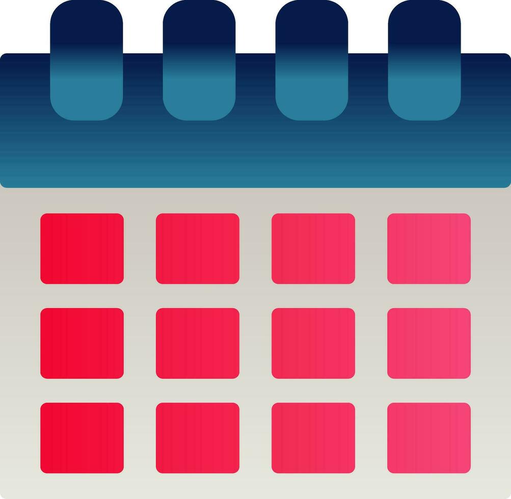 diseño de icono de vector de calendario