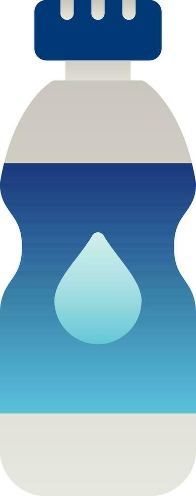 Water Bottle Vector Icon Design