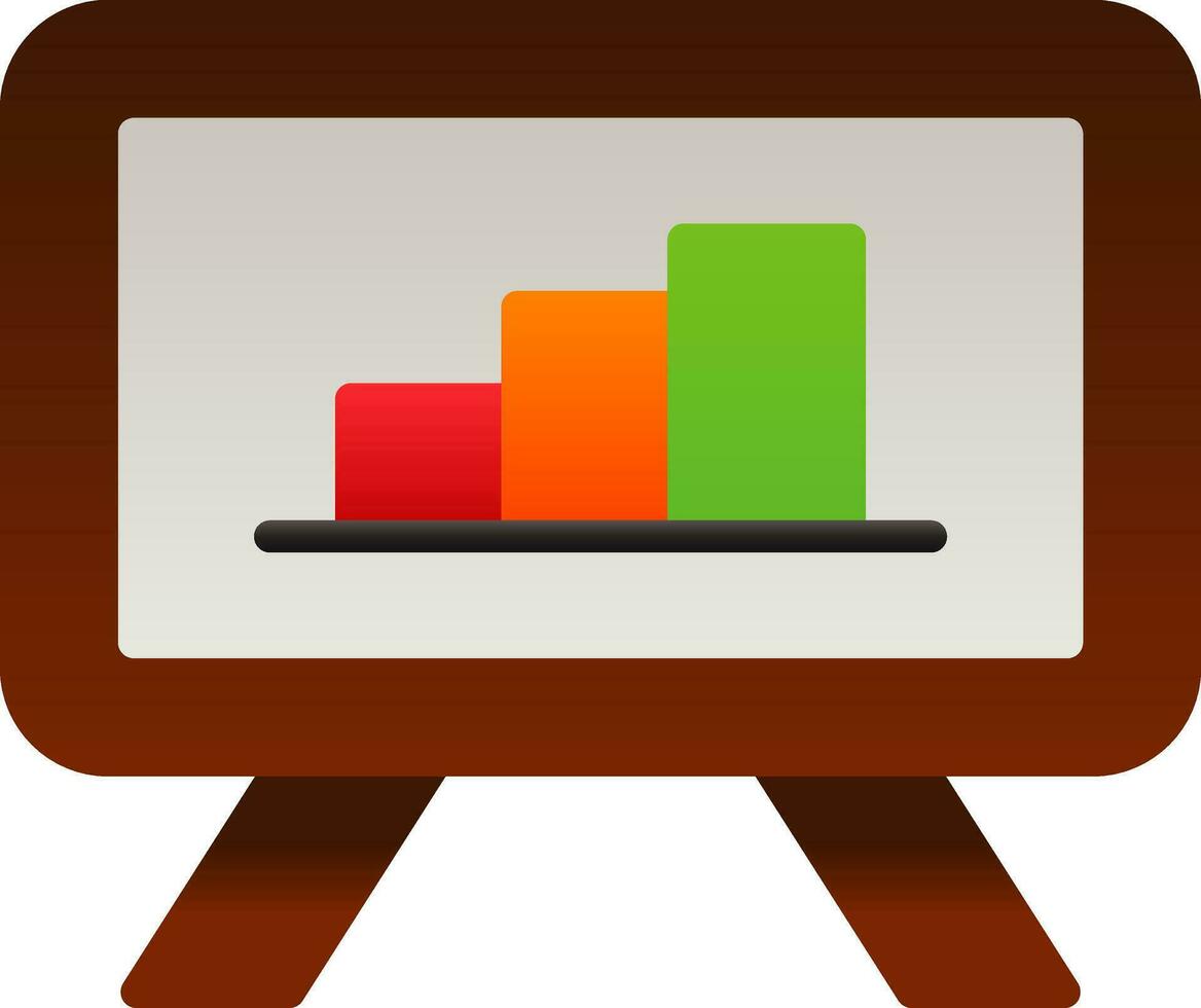 Chart Vector Icon Design