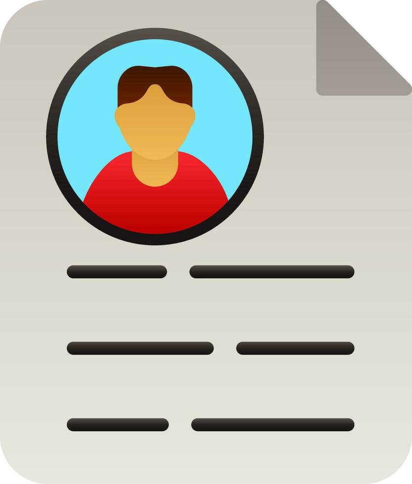 Portfolio Vector Icon Design