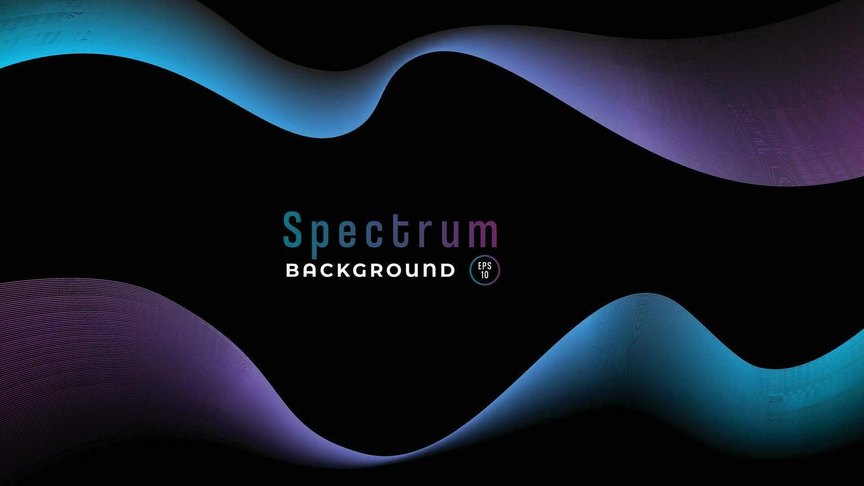 blue purple gradient spectrum background vector