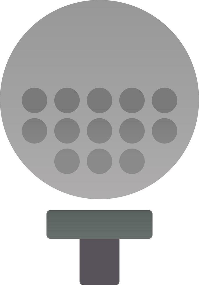 Golfball Vector Icon Design
