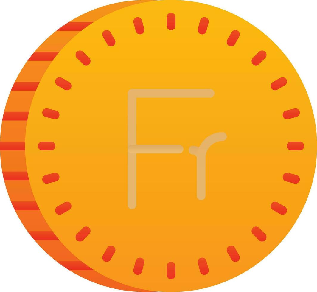 Franc Vector Icon Design