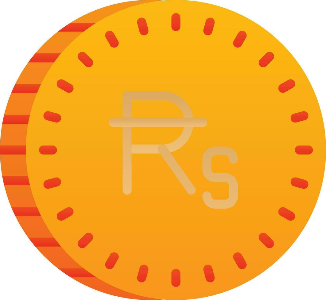 Rupee Vector Icon Design