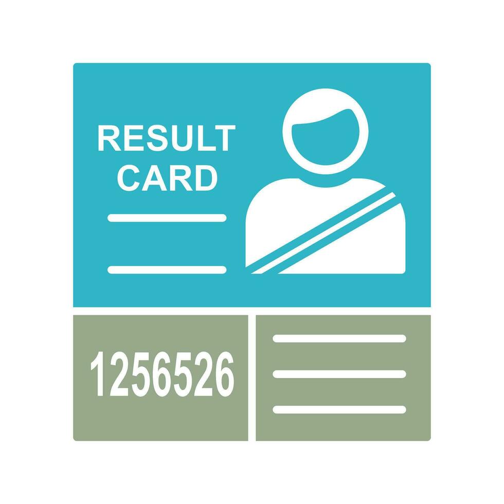 Candidate Results Vector Icon