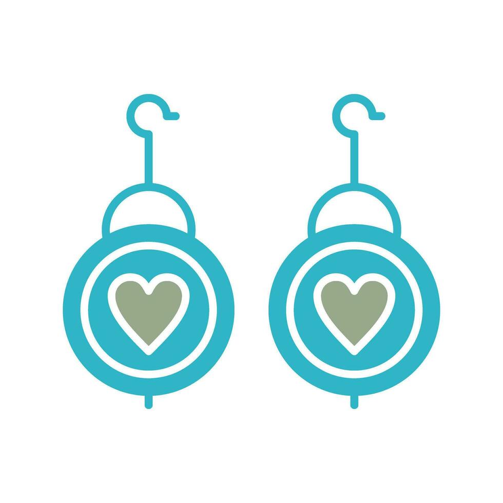 Earrings Vector Icon