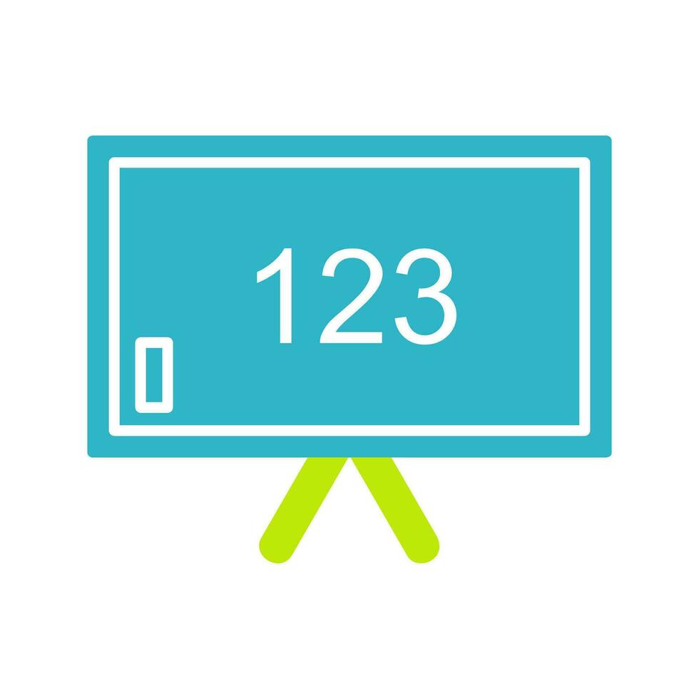 Unique Classroom Board Vector Icon