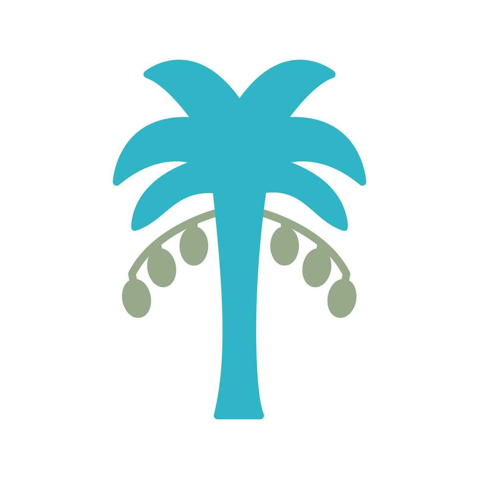 Coconut trees Vector Icon