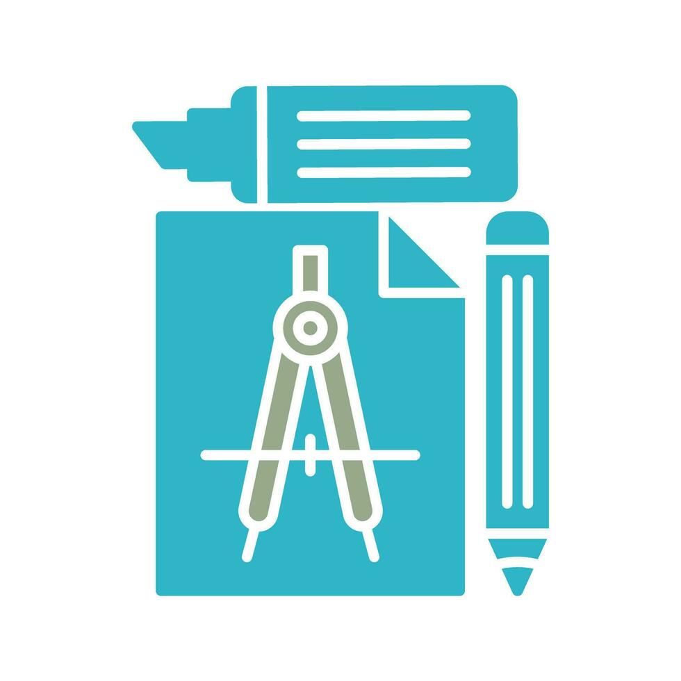 Study Tools Vector Icon