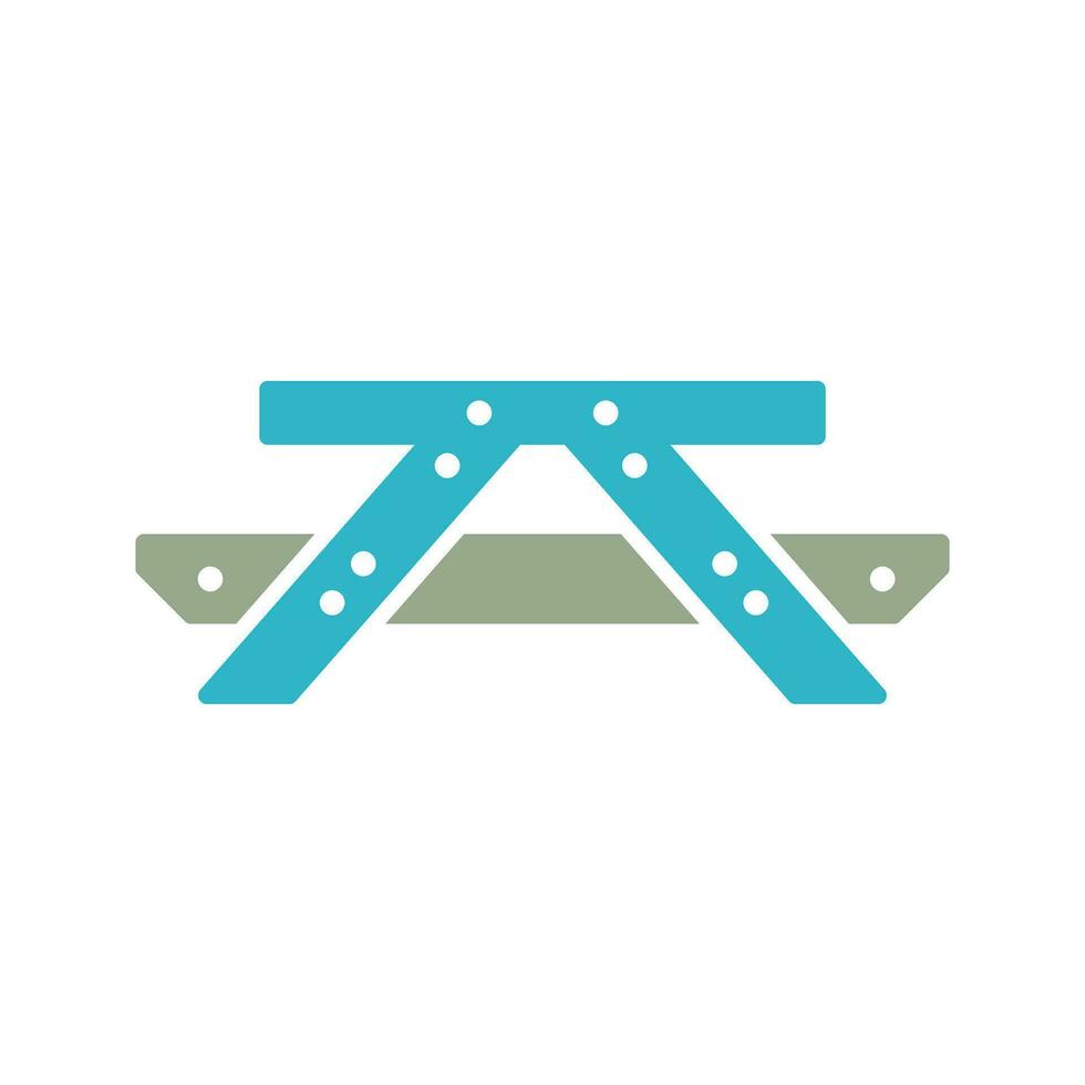 Picnic of Table Vector Icon