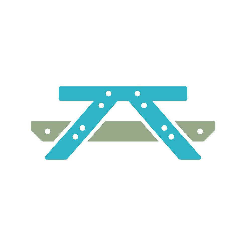 Picnic of Table Vector Icon