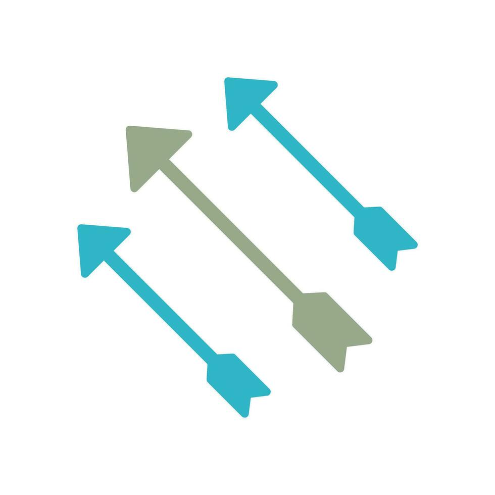 Unique Arrows Vector Icon