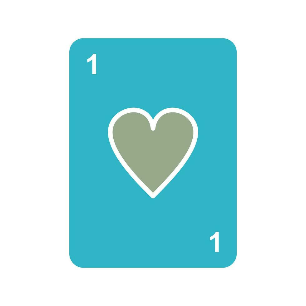 Unique Card Vector Icon