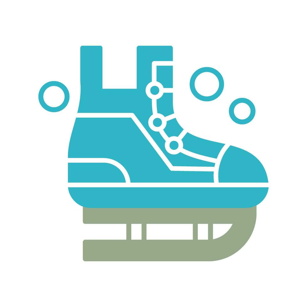 Ice Skating Vector Icon