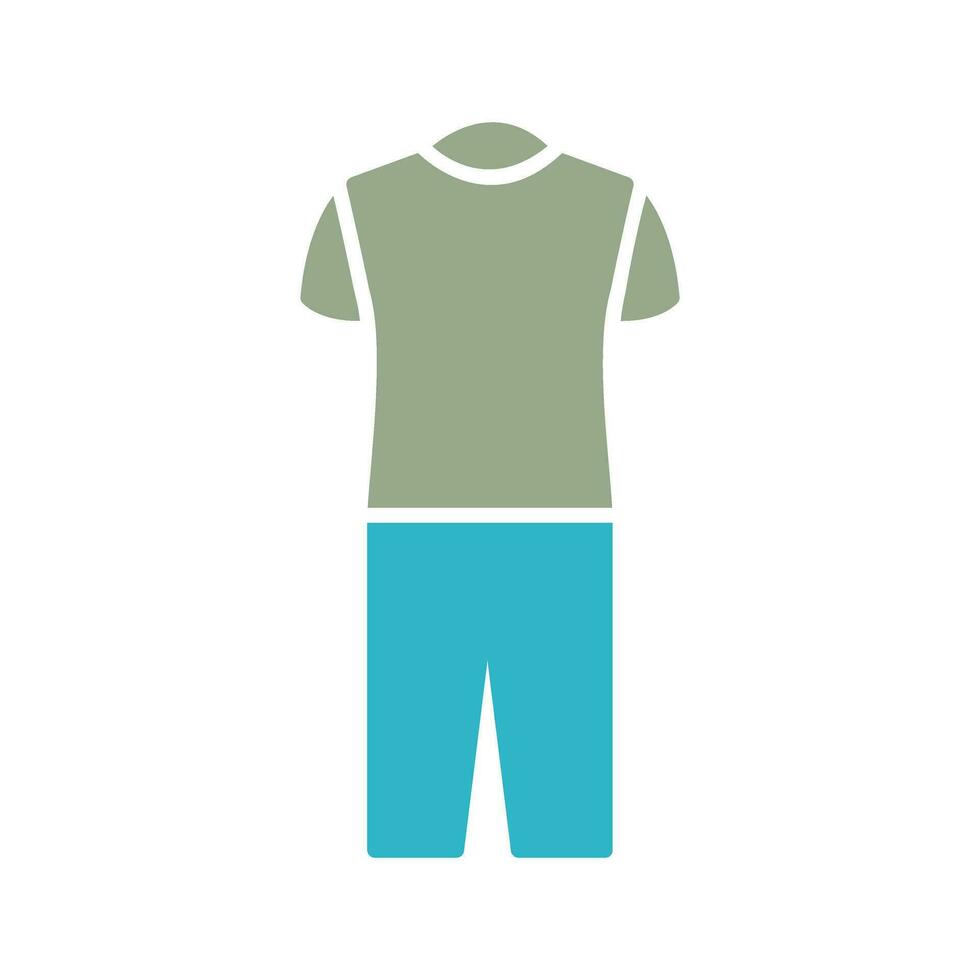 Pyjamas Suit Vector Icon