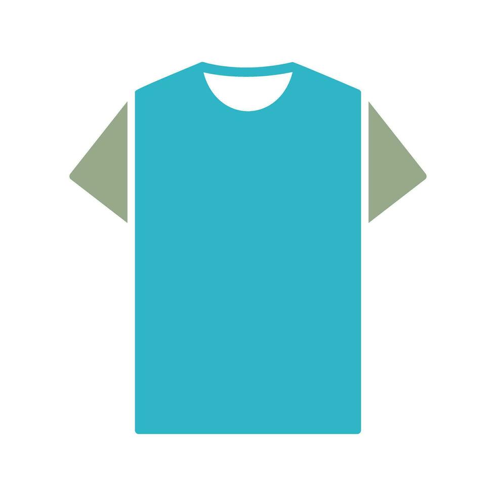 Plain T Shirt Vector Icon
