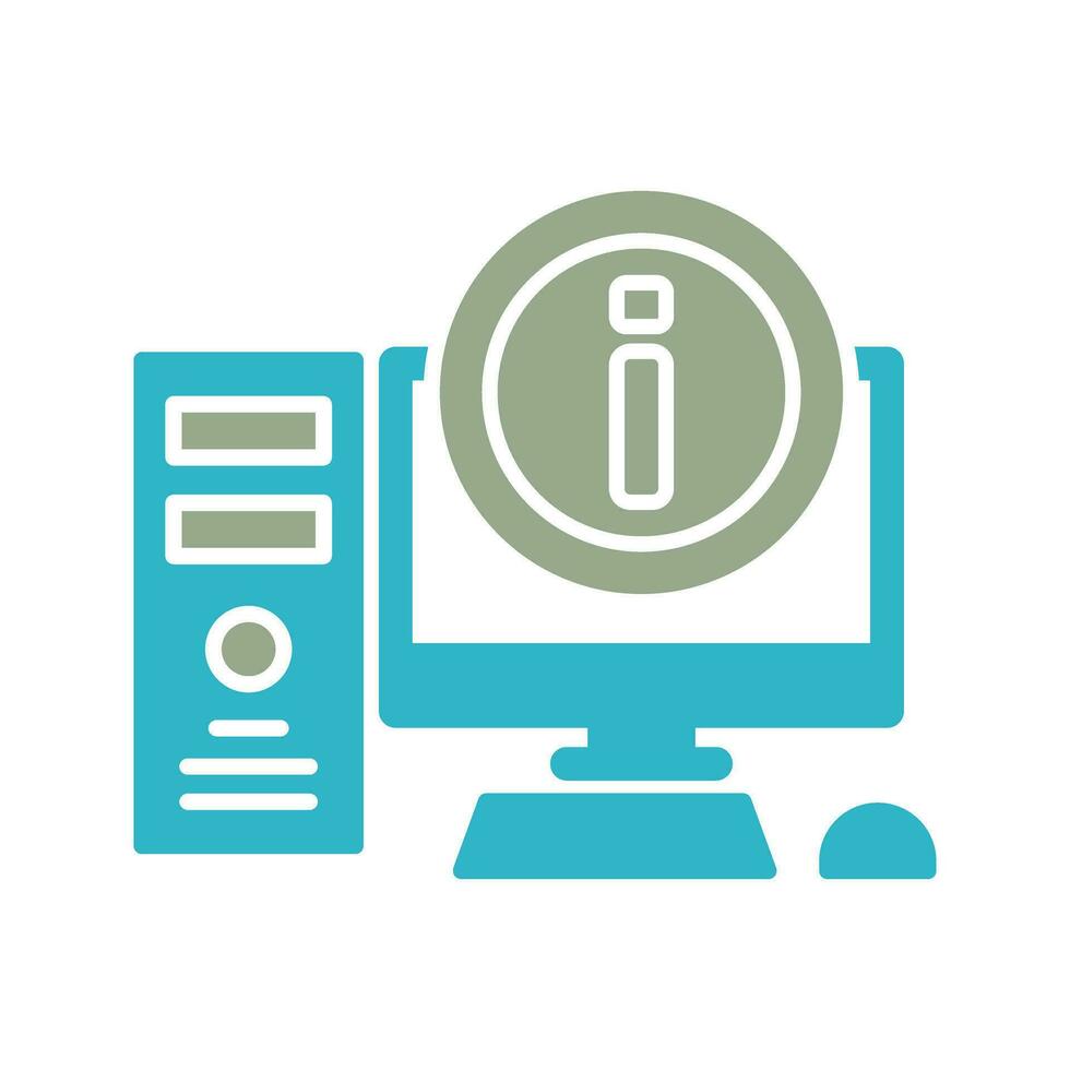 Computer Vector Icon