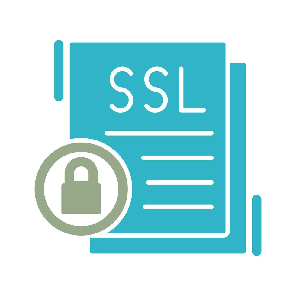 icono de vector de ssl